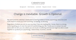 Desktop Screenshot of carmenisais.com